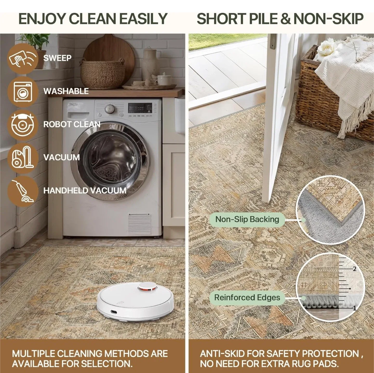 Area Rug - Neutral Pattern image indicator(6)