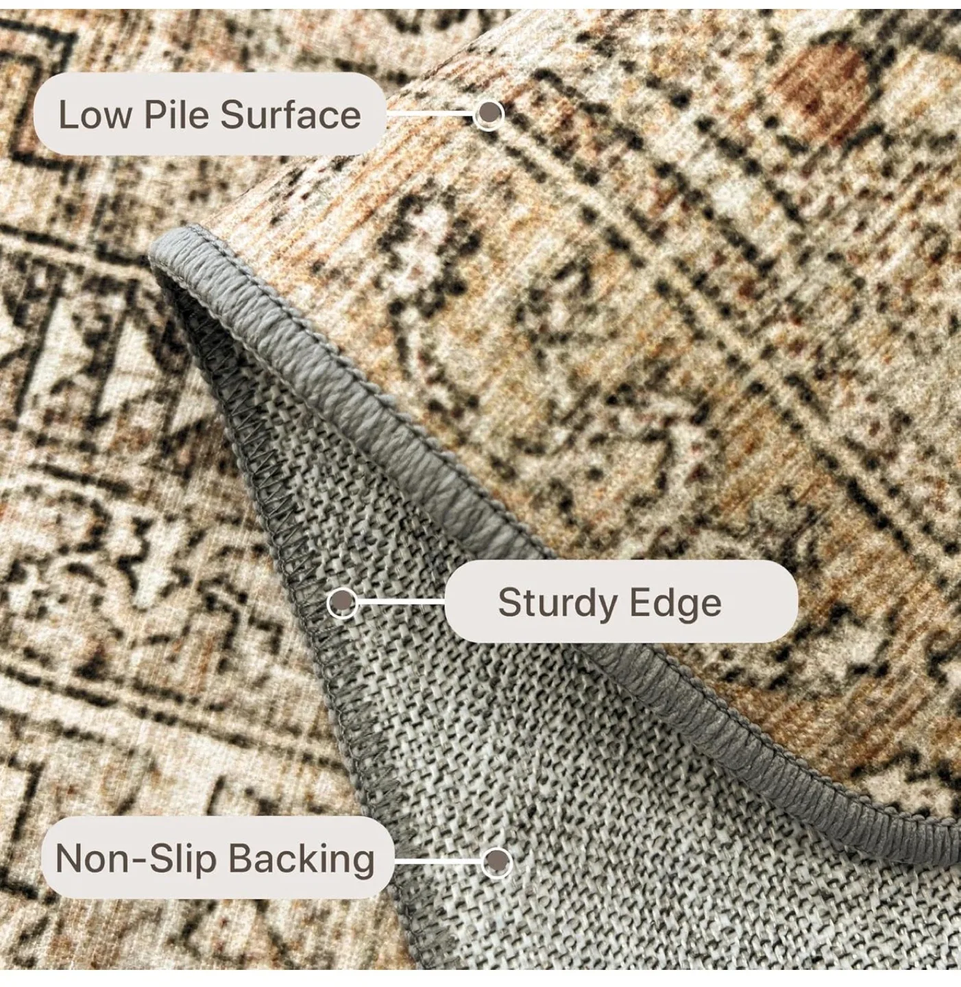 Area Rug - Neutral Pattern image indicator(7)