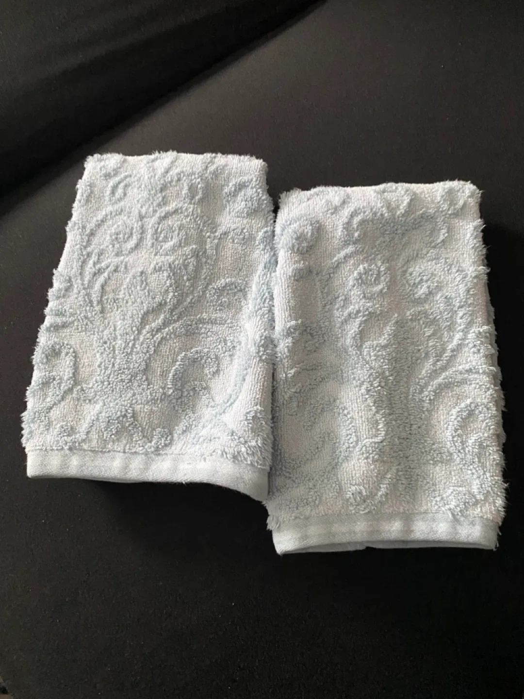 Light Blue Hand Towels