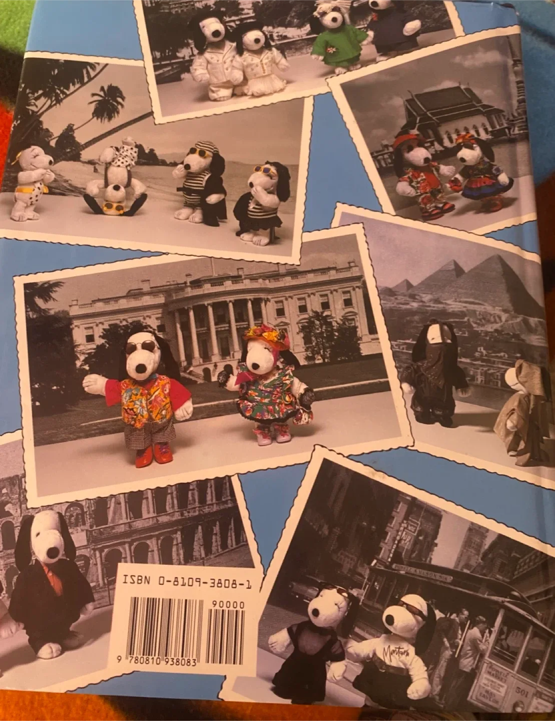 Snoopy Around the World Book