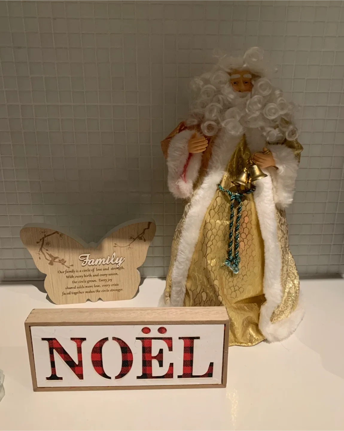 🎄LOT 3 Noël Decor #Cleanout