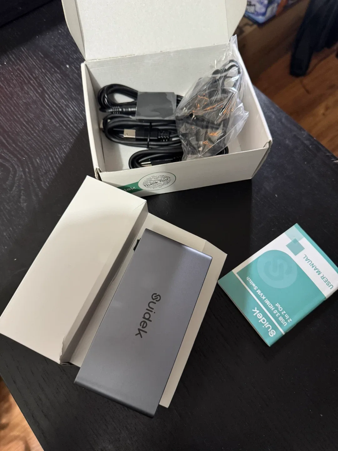 Suidek HDMI KVM Switch Dual Console New image indicator(3)