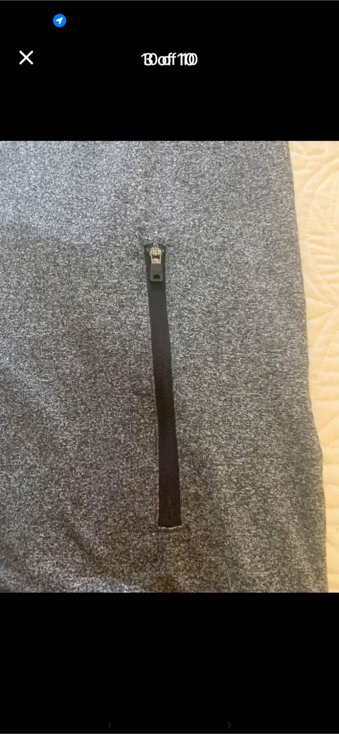 Roots Gray Full Zip Hoodie - Size LG image indicator(8)