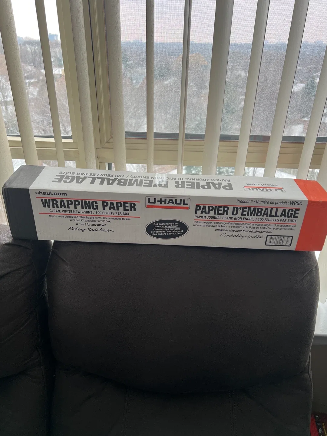 U-Haul Wrapping Paper - Clean Newsprint