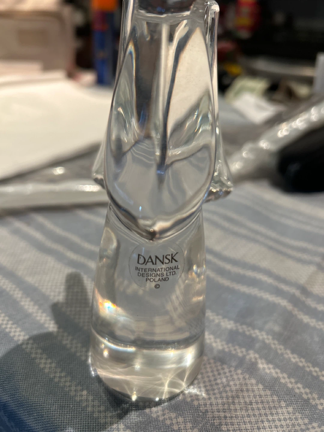 Dansk Crystal Angel Figurine