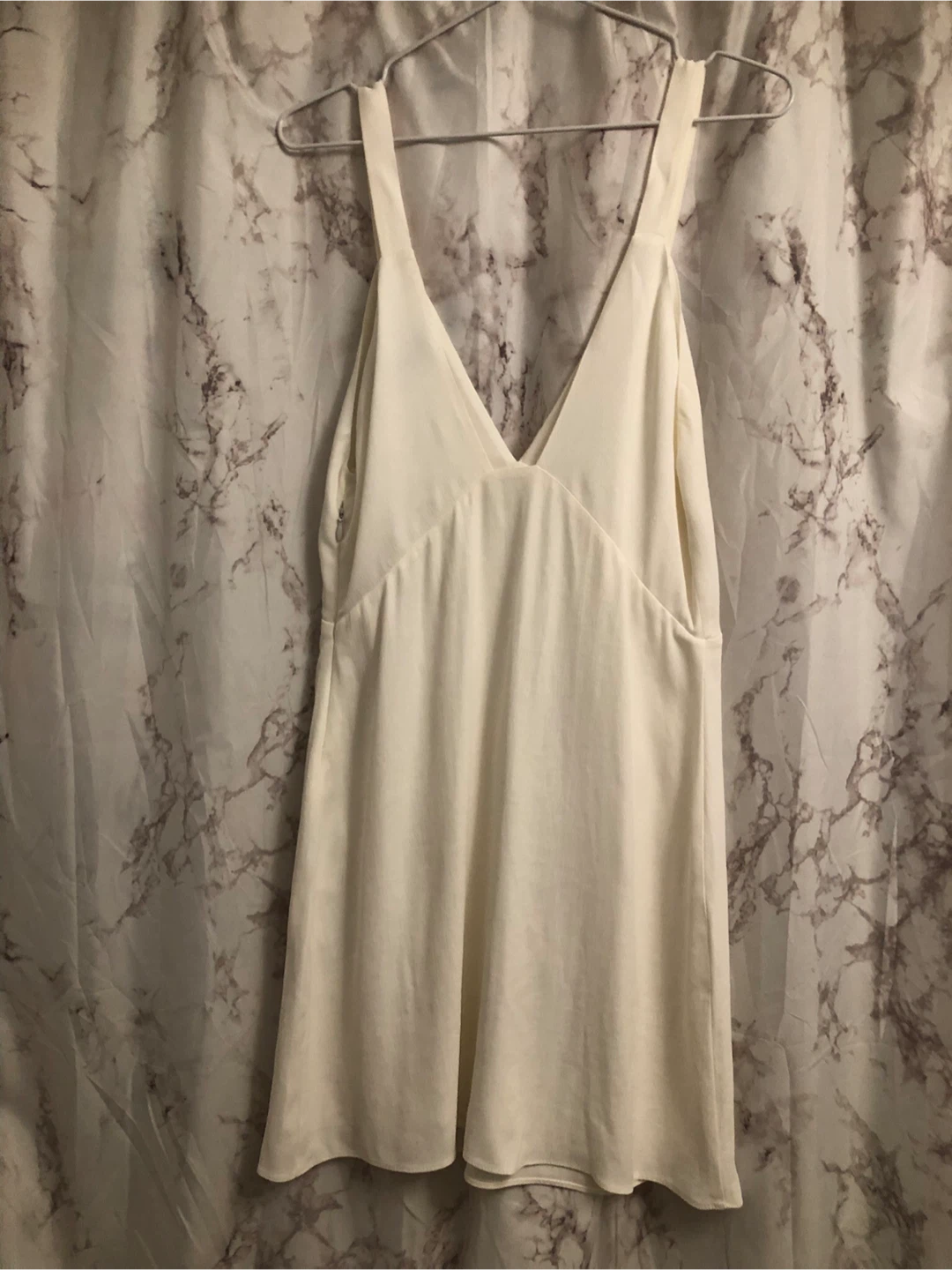 Zara White Mini Dress - Size S - photo 2