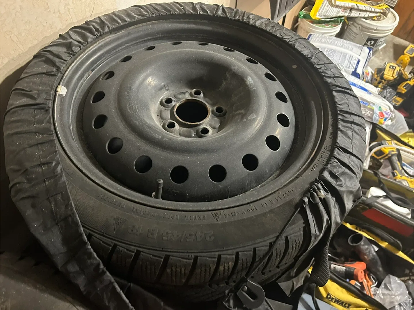 Set of 4 Winter Tires 245/45 R18