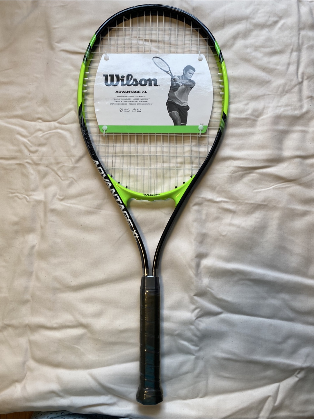 Wilson Advantage XL Tennis Racquet - Grip Size 4 3/8