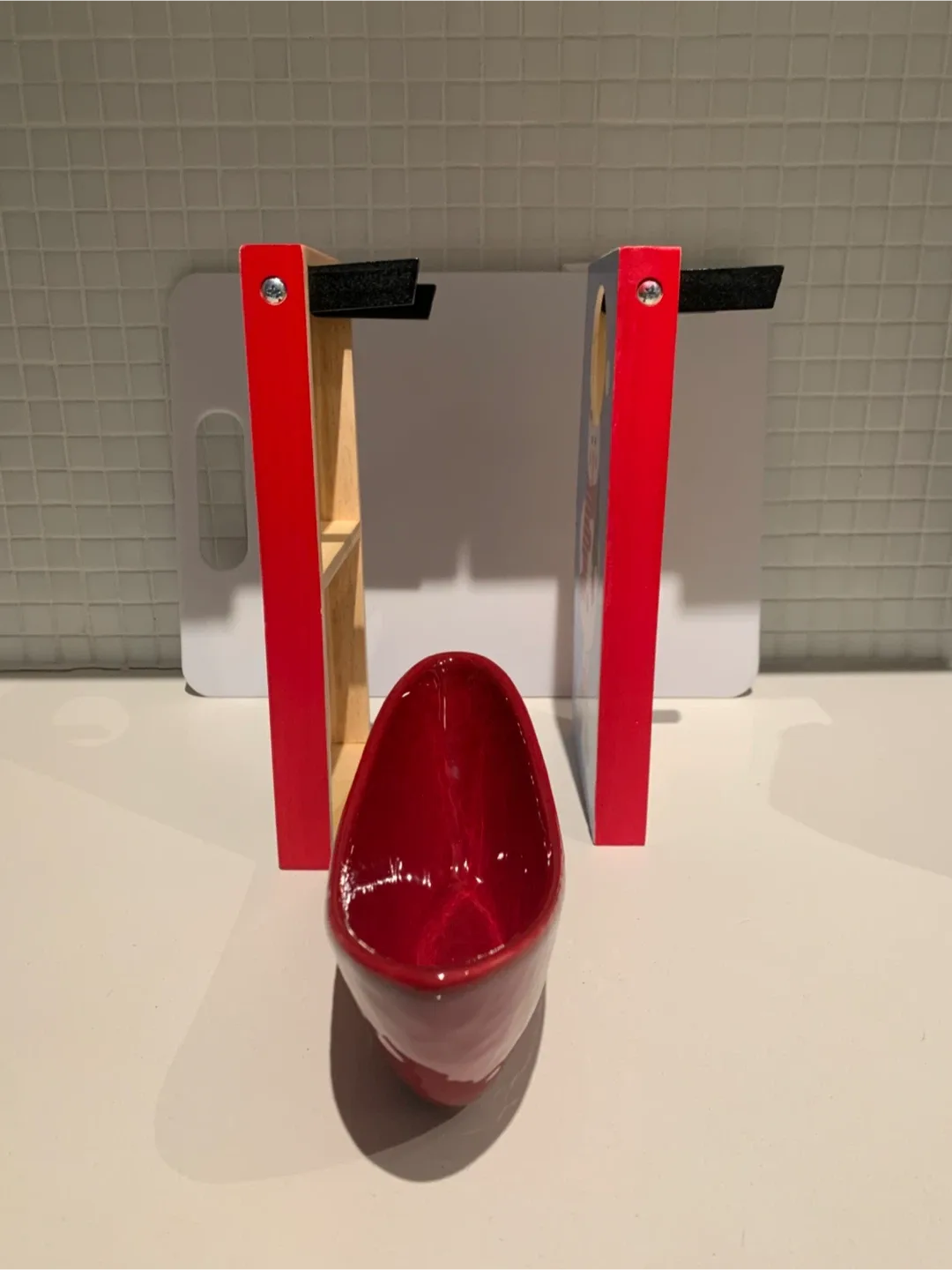 🎄”Abbott” Red Decorative Bowl #Cleanout image indicator(4)