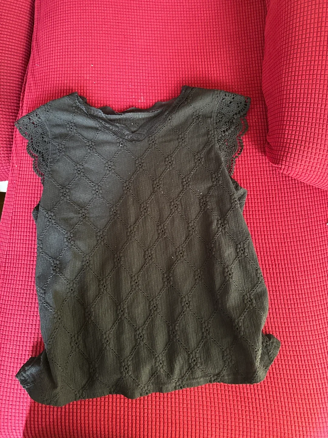 Black Sleeveless Top