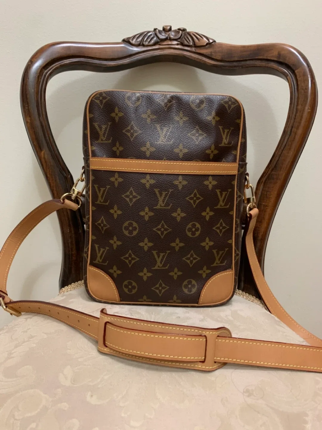 Authentic Louis Vuitton Danube Messenger Bag