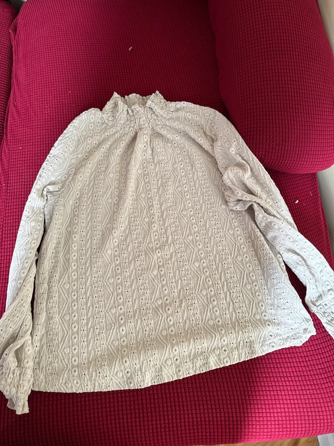 White Long Sleeve Blouse