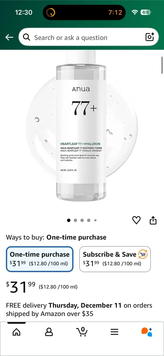 Anua Heartleaf 77% Soothing Toner image indicator(2)