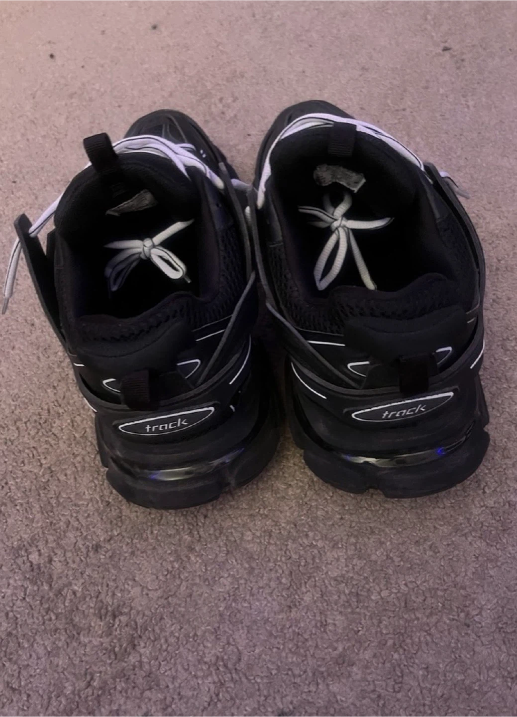 Balenciaga Track Sneakers - Black, Size 46 - photo 2