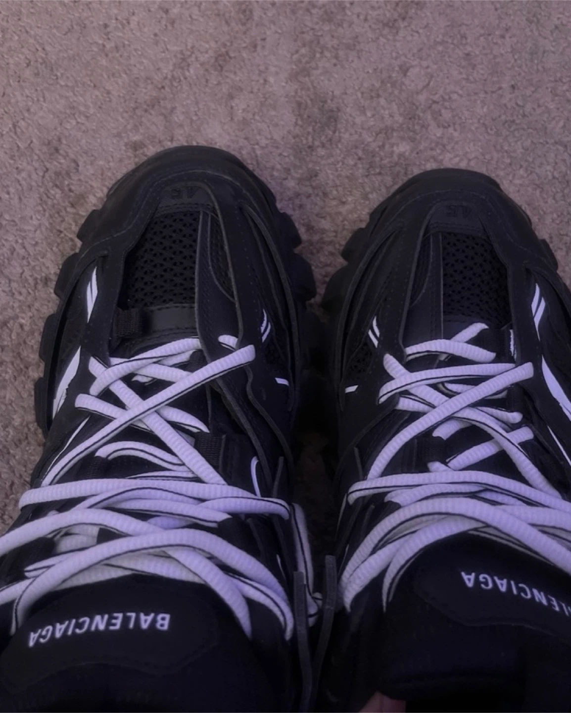 Balenciaga Track Sneakers - Black, Size 46 - photo 4