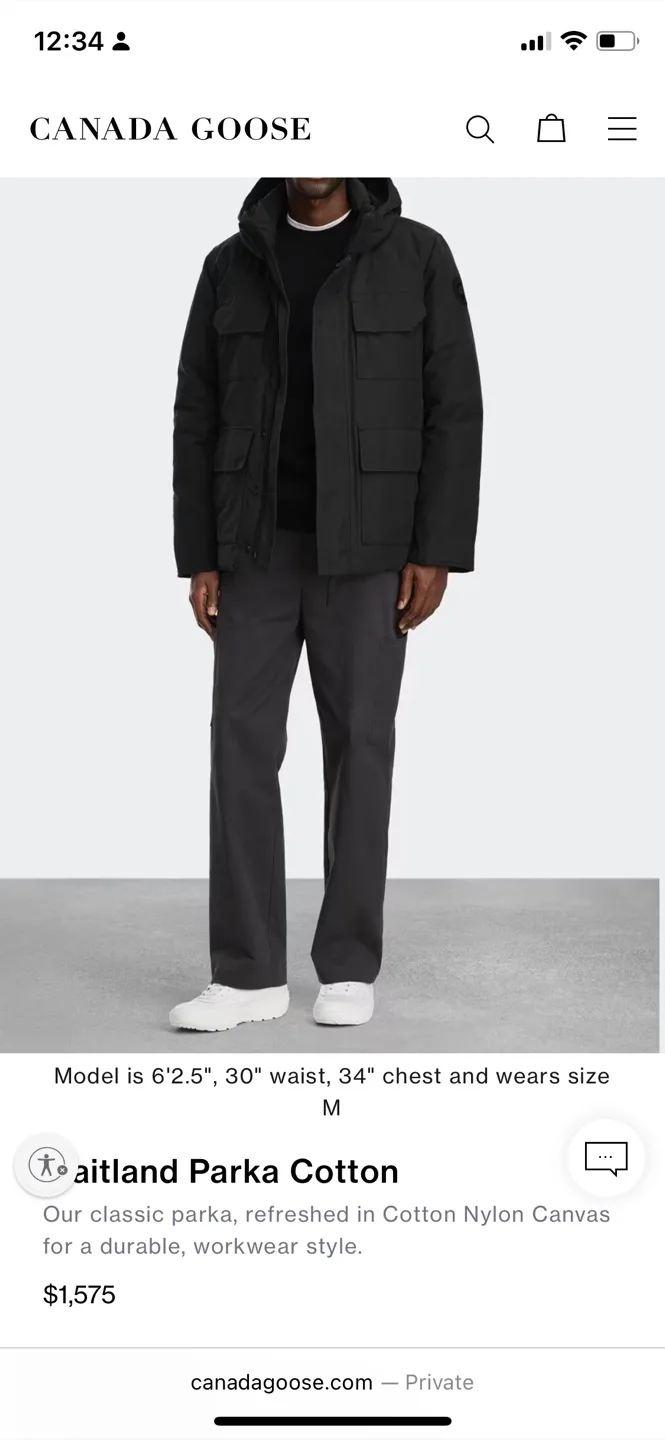 Canada Goose Maitland Parka - Size XS image indicator(4)