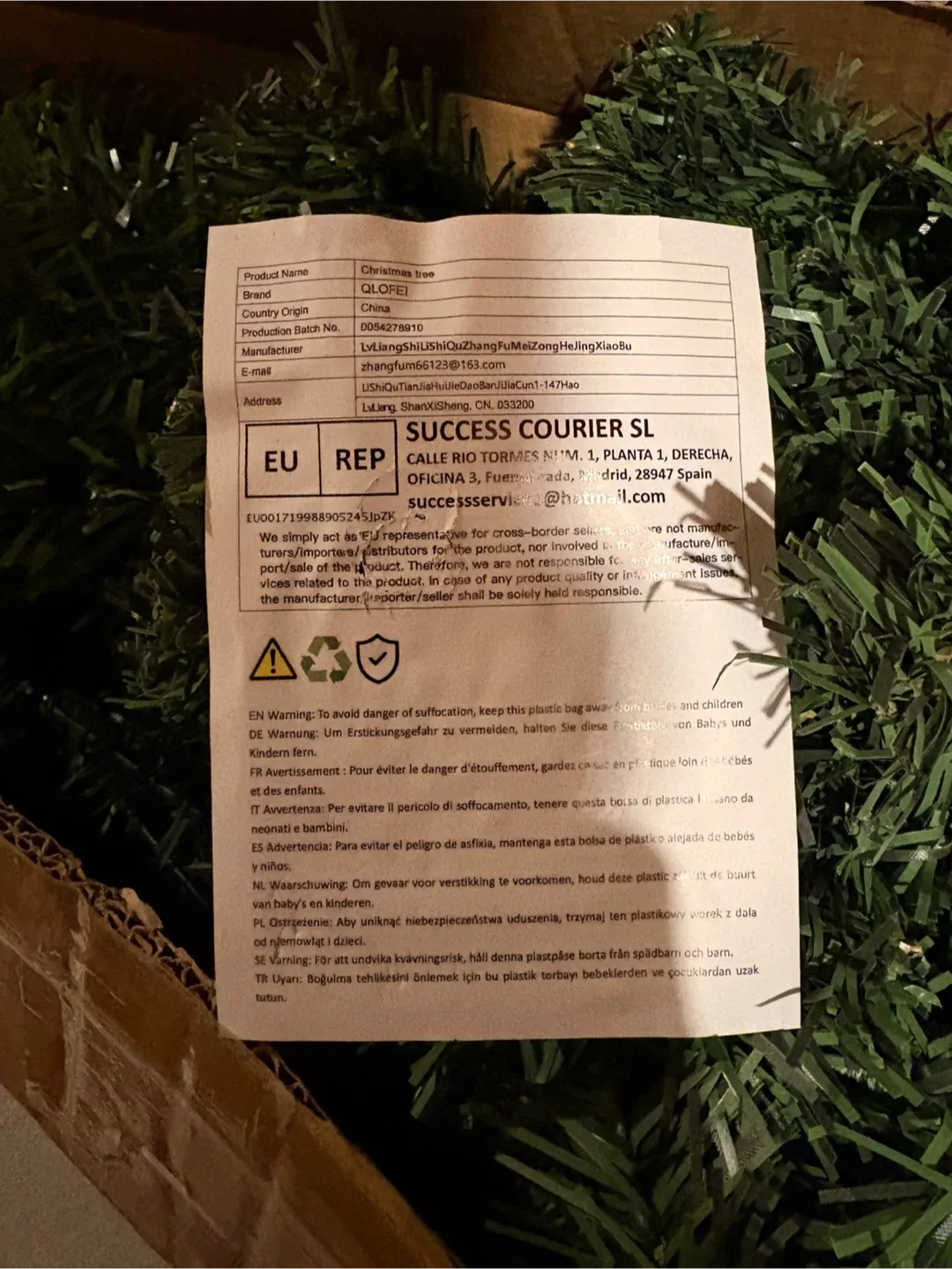 OLOFEI Christmas Tree 6 ft image indicator(5)