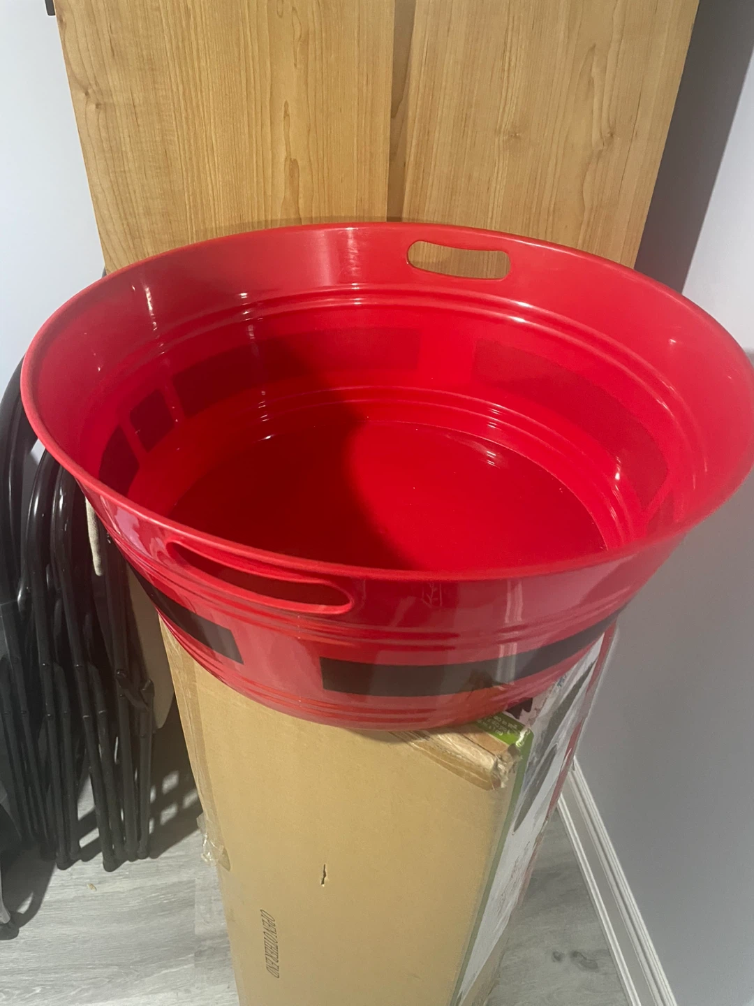 17.75-Inch Party Tub - Red - photo 2