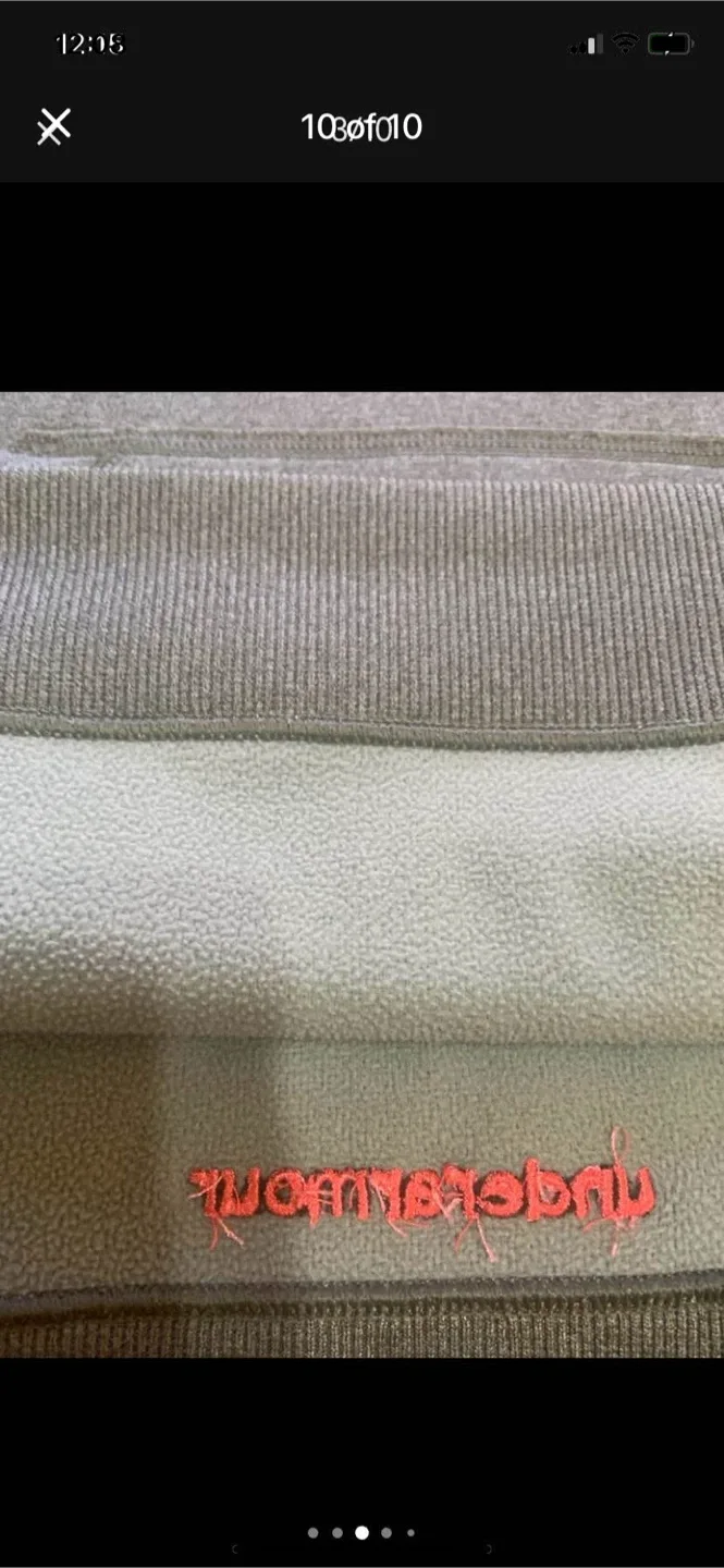 YOUTH Under Armour Hoodie - Grey & Pink image indicator(9)