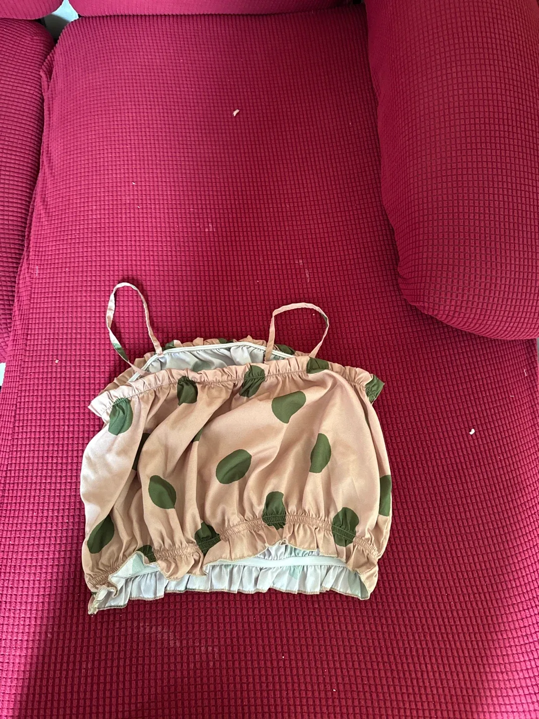 Cute Polka Dot Crop Top