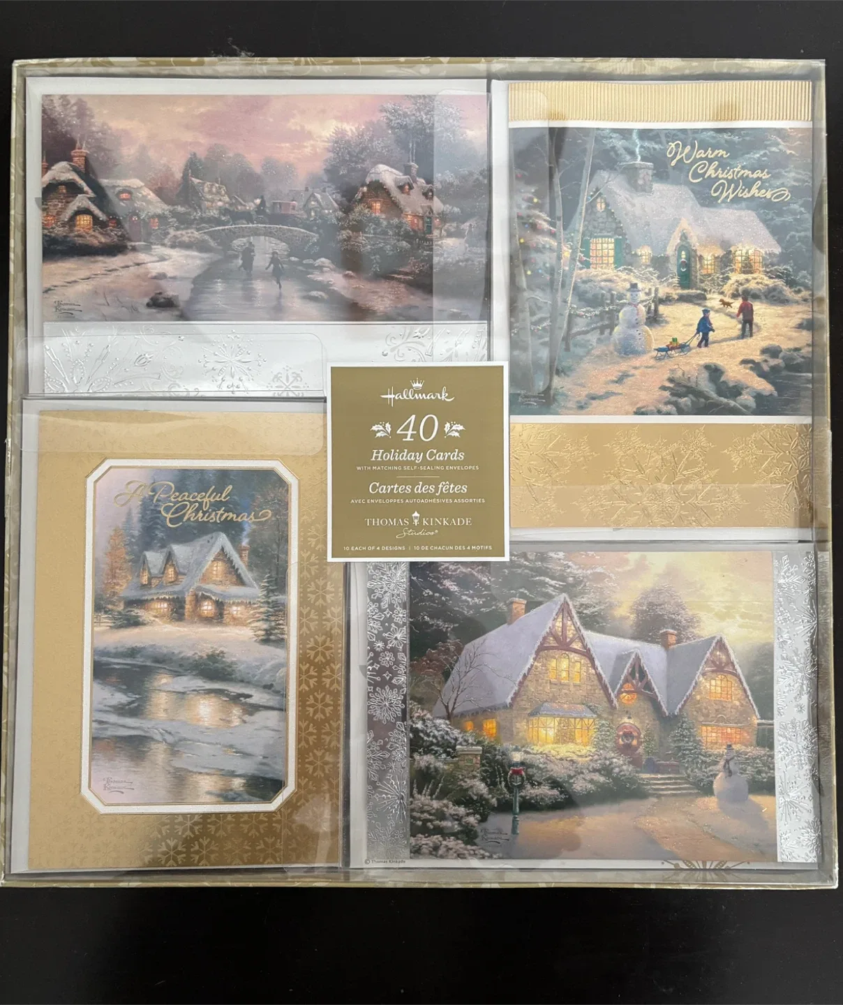 Hallmark Thomas Kinkade Holiday Cards - 27 Count image indicator(2)