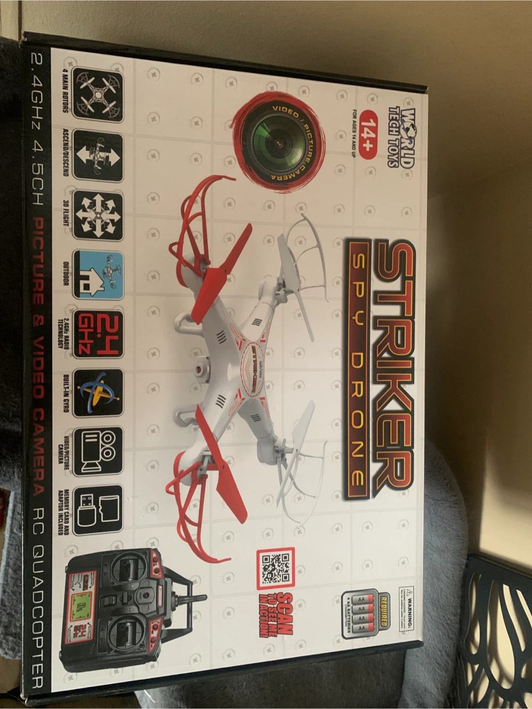 Striker Spy Drone, New in Box!