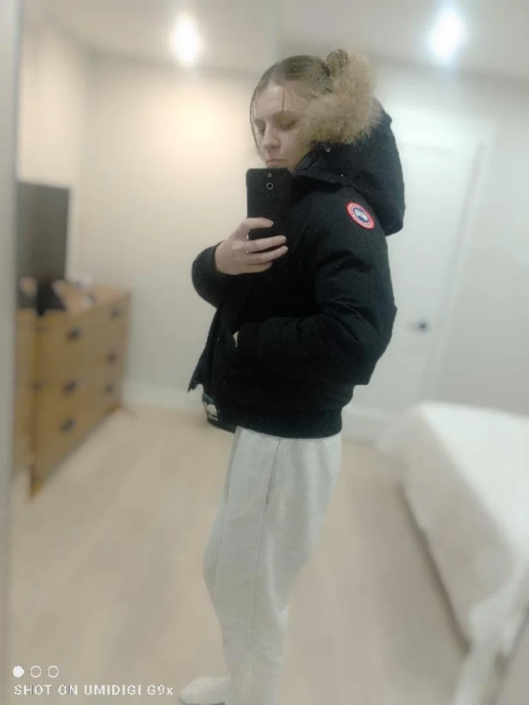 Canada Goose Black Puffer Jacket
