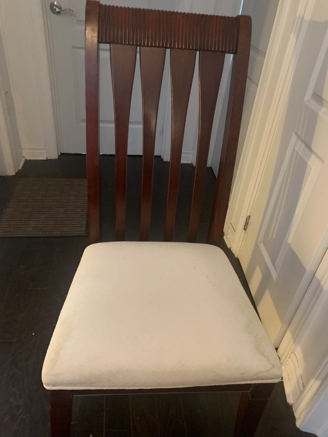 Wooden Dining Chair - Brown