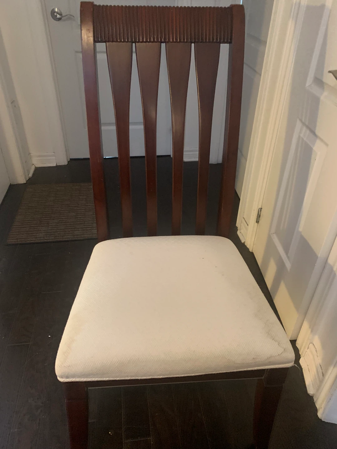 Wooden Dining Chair - Brown - photo 2