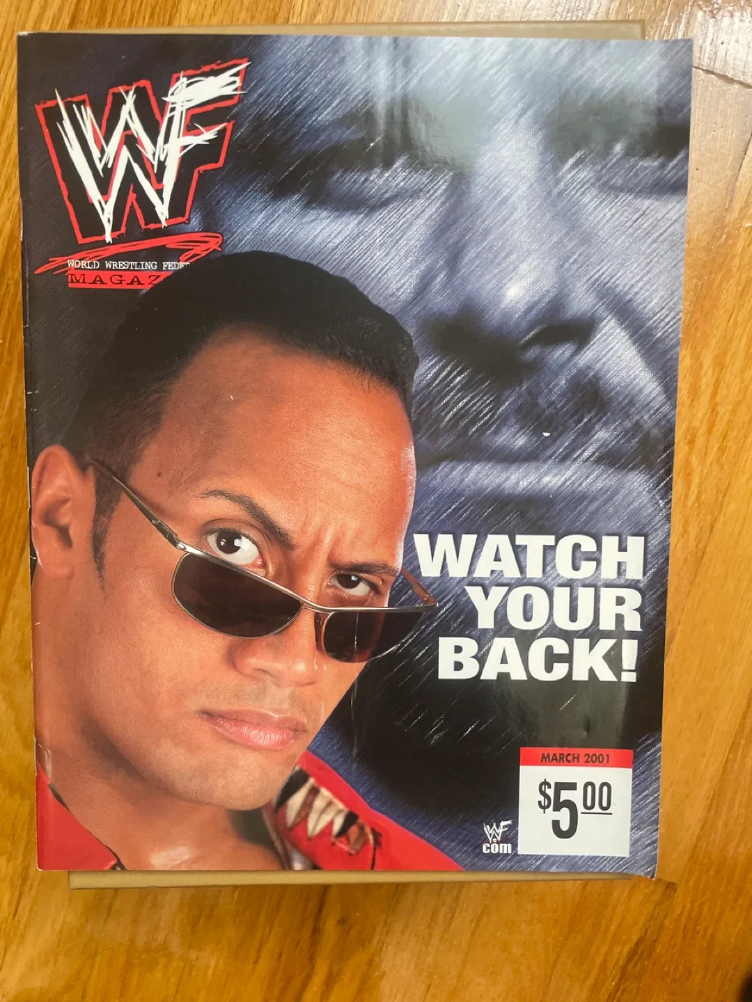 Old wrestling program