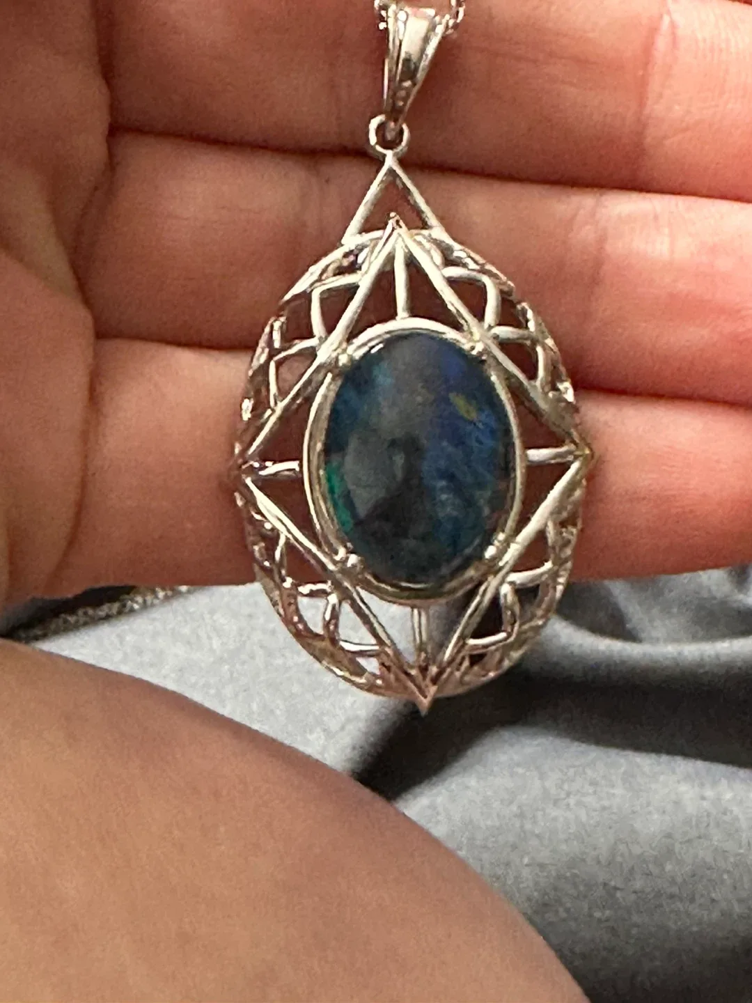 Large Mystic Opal Triplet Necklace #Cleanout image indicator(2)