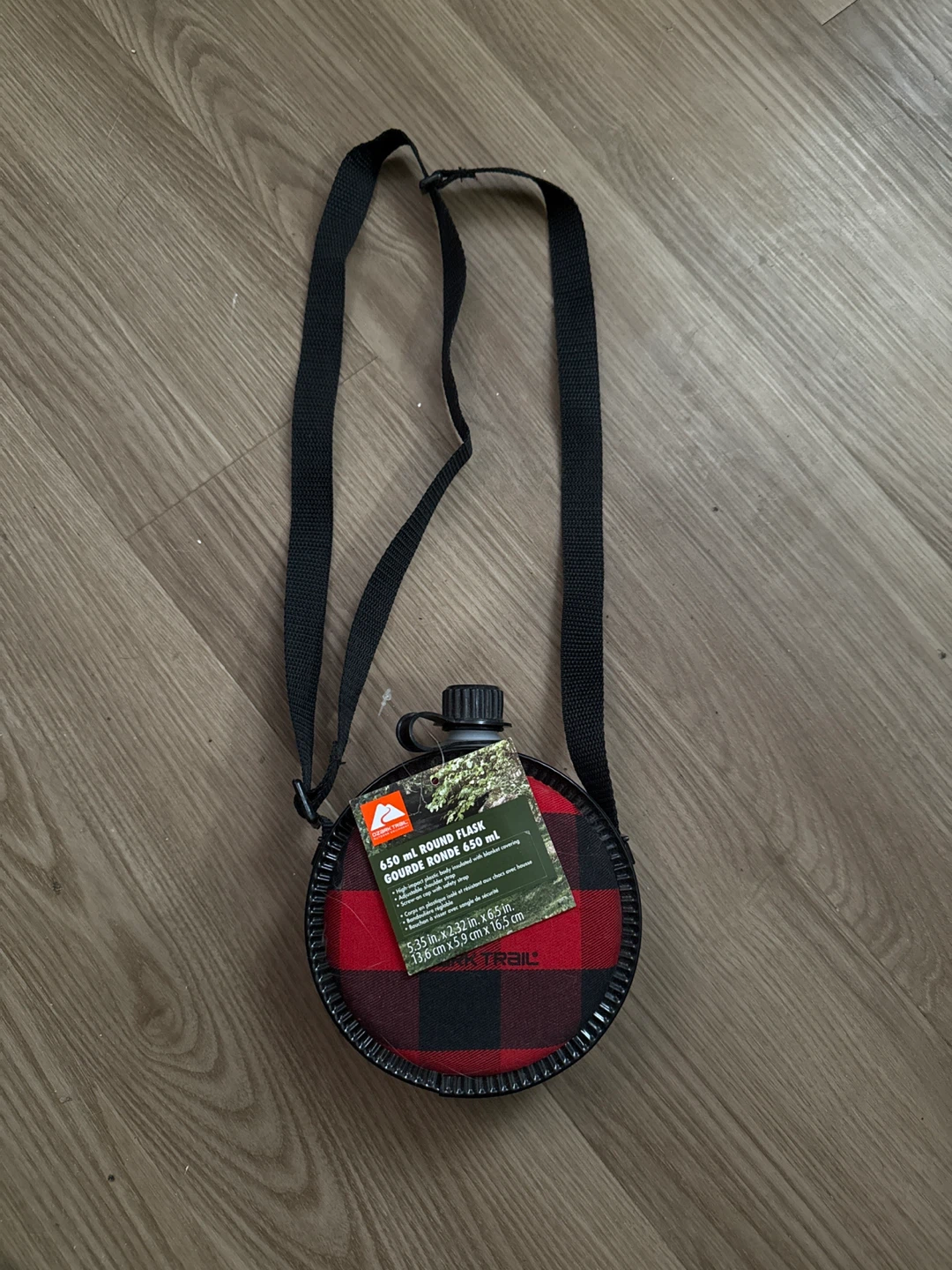 Ozark Trail 650ml Round Flask - Plaid 🌱 - photo 2