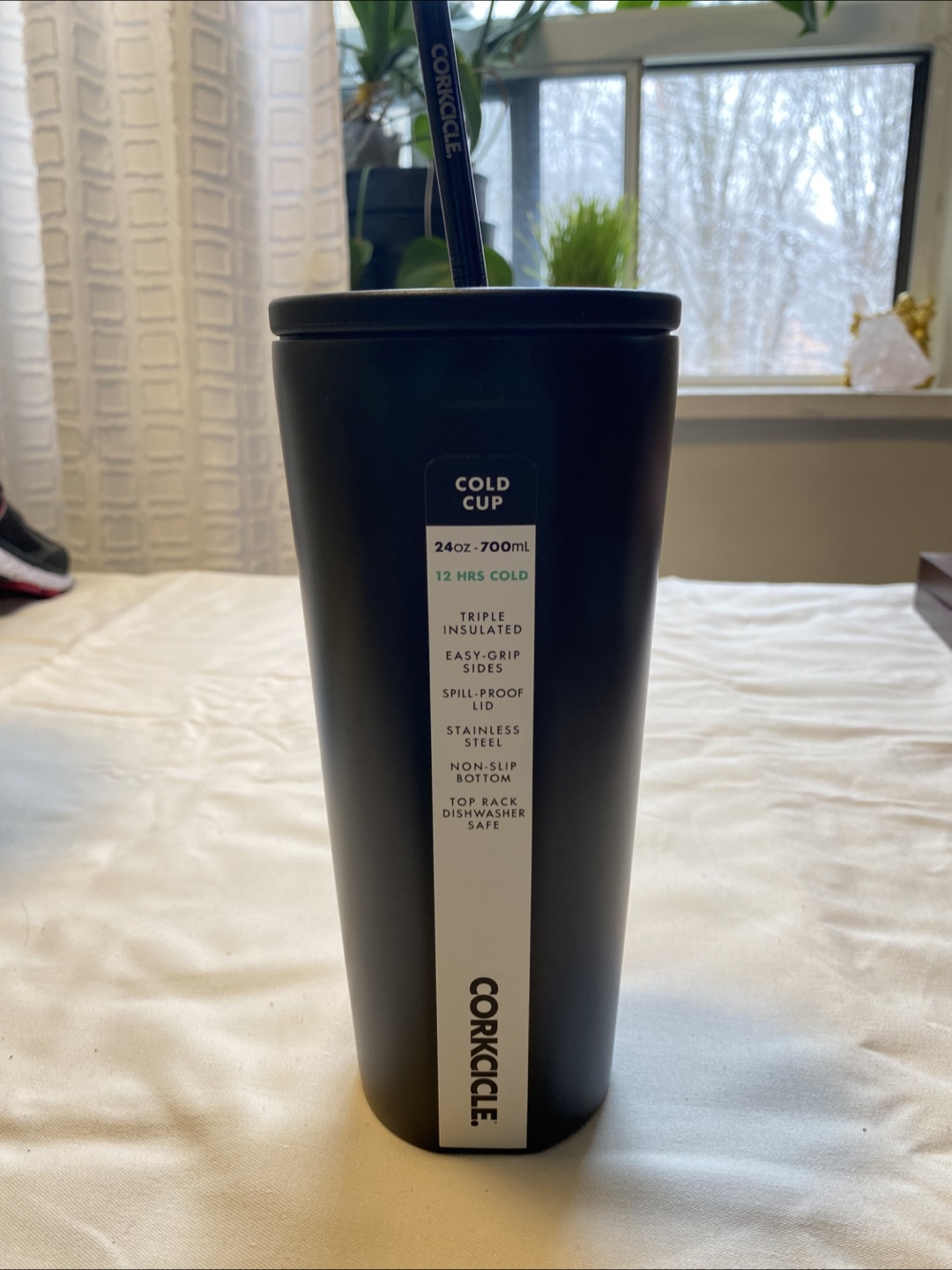 Corkcicle Cold Cup - 24oz Matte Black - photo 2
