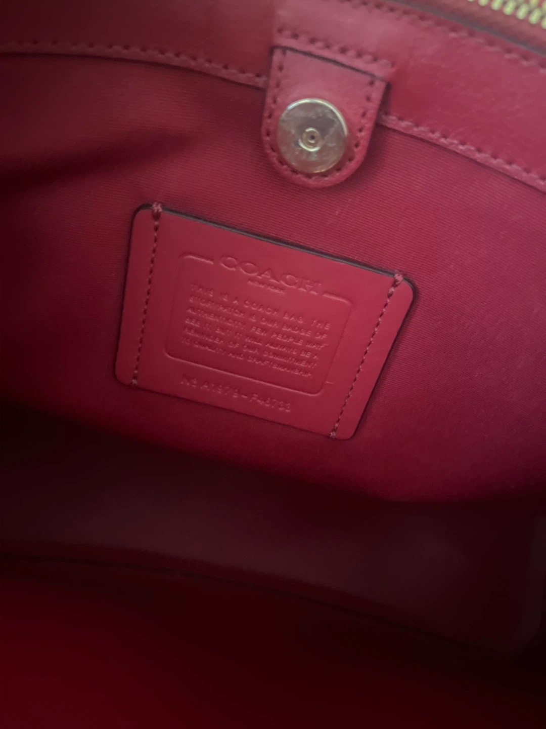 Coach Black Tote Bag - photo 4