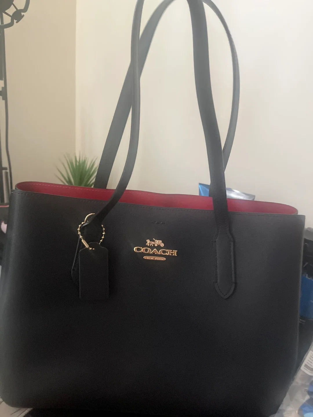 Coach Black Tote Bag