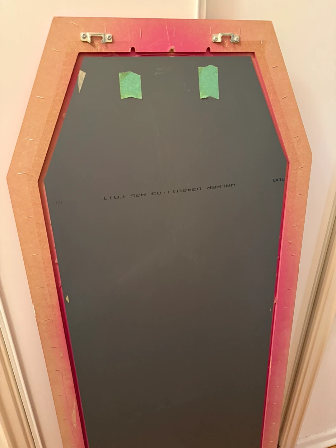 Large Pink Full Length Mirror - Standing or Hanging - photo 5