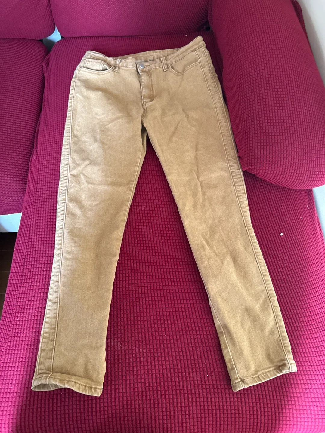 Khaki Colored Jeans