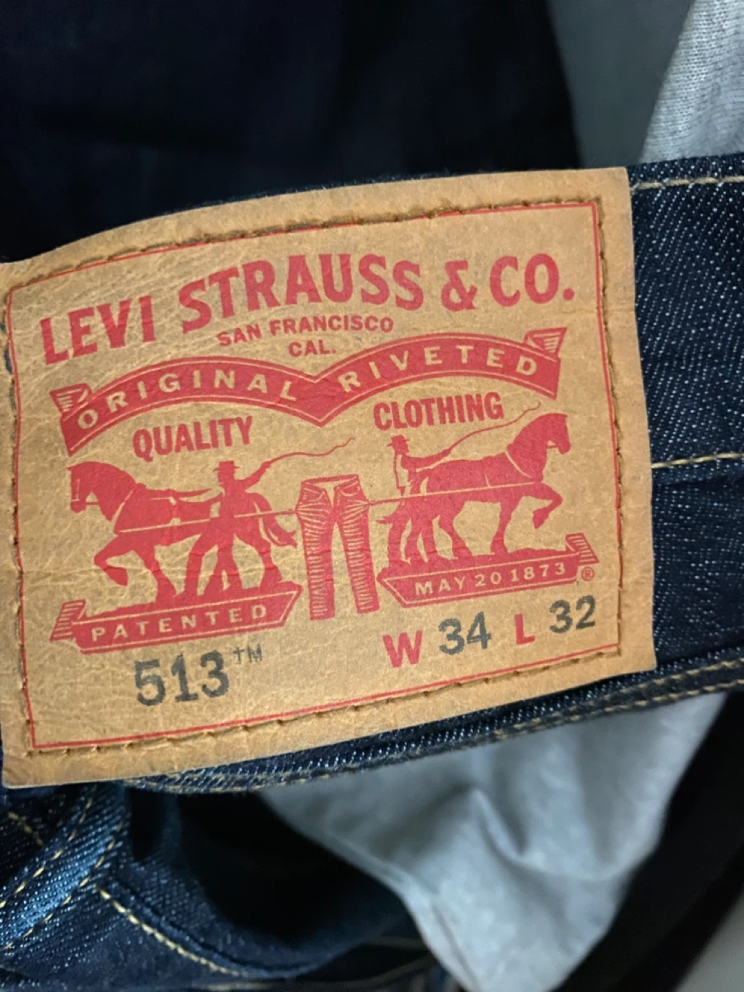 Levi's 513 Jeans, W34 L32 - photo 3