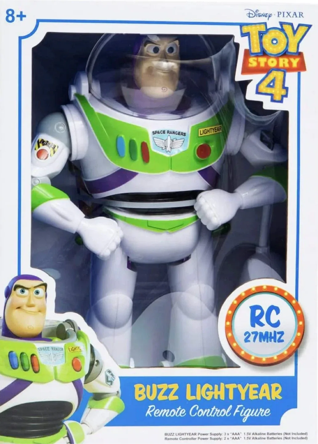 Disney Pixar Toy Story 4 Buzz Lightyear Remote Control Figure