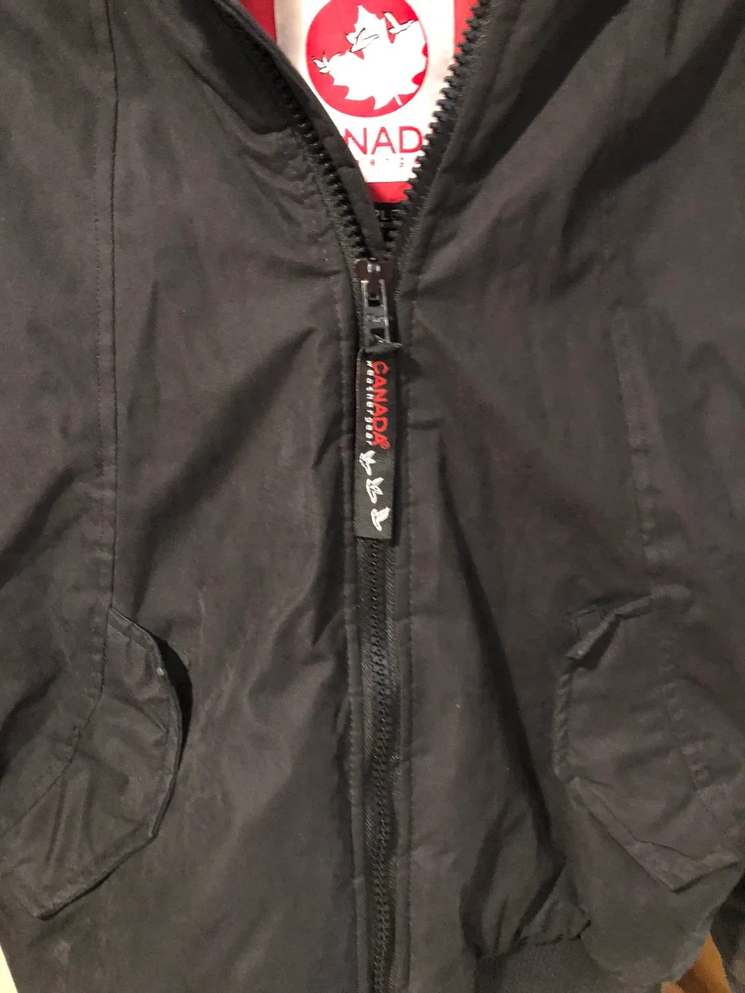 Canada Weathergear Black Winter Jacket image indicator(3)