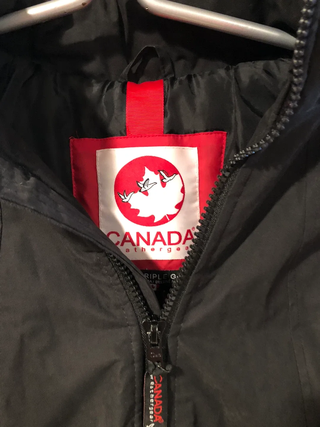 Canada Weathergear Black Winter Jacket image indicator(2)