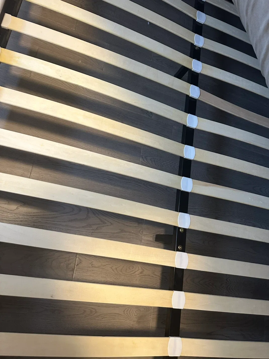 White Platform Bed Frame image indicator(2)