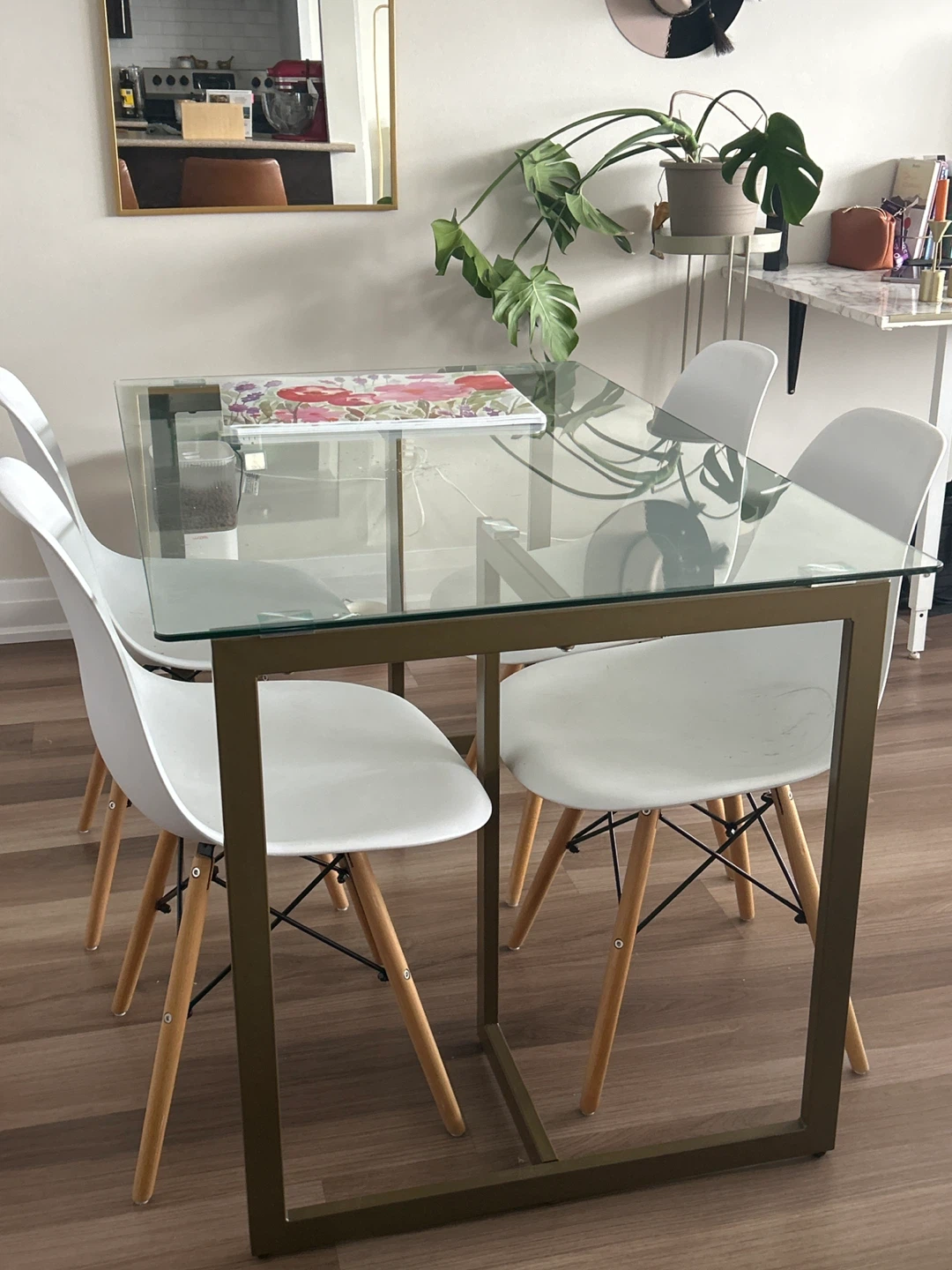 Dining Table + Four Chairs