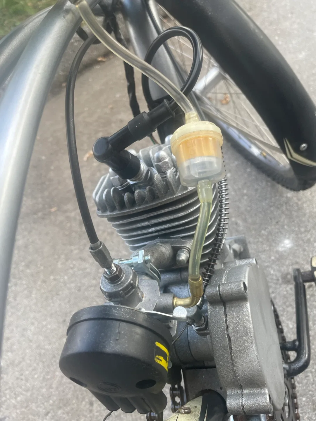 Amazing motorized bike 80CC image indicator(4)