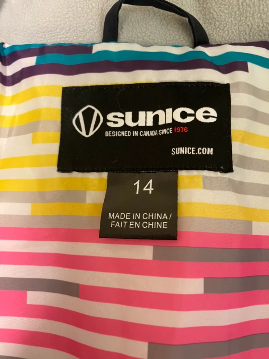 Sunice Girls Size 14 Ski Winter Jacket image indicator(5)