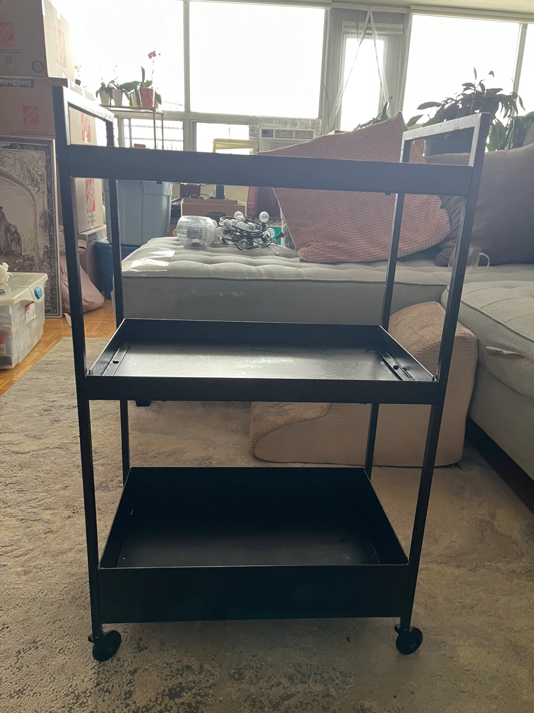 IKEA NISSAFORS Utility Cart - Black - photo 4