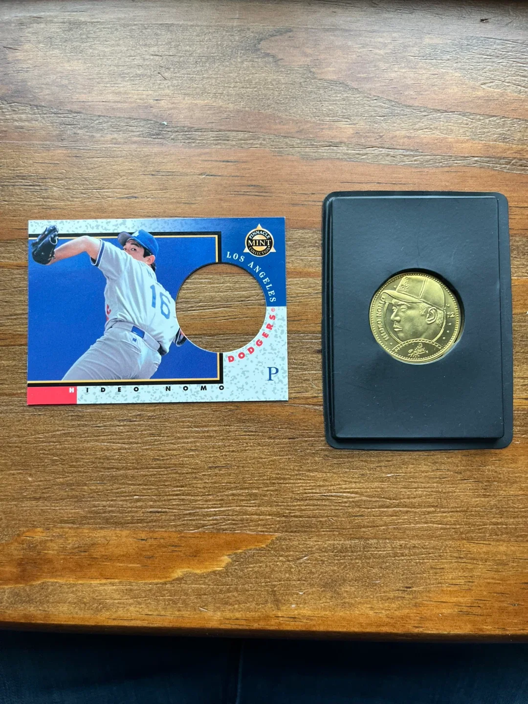 1998 Pinnacle Mint Collection w/Coin Hideo Nomo #15