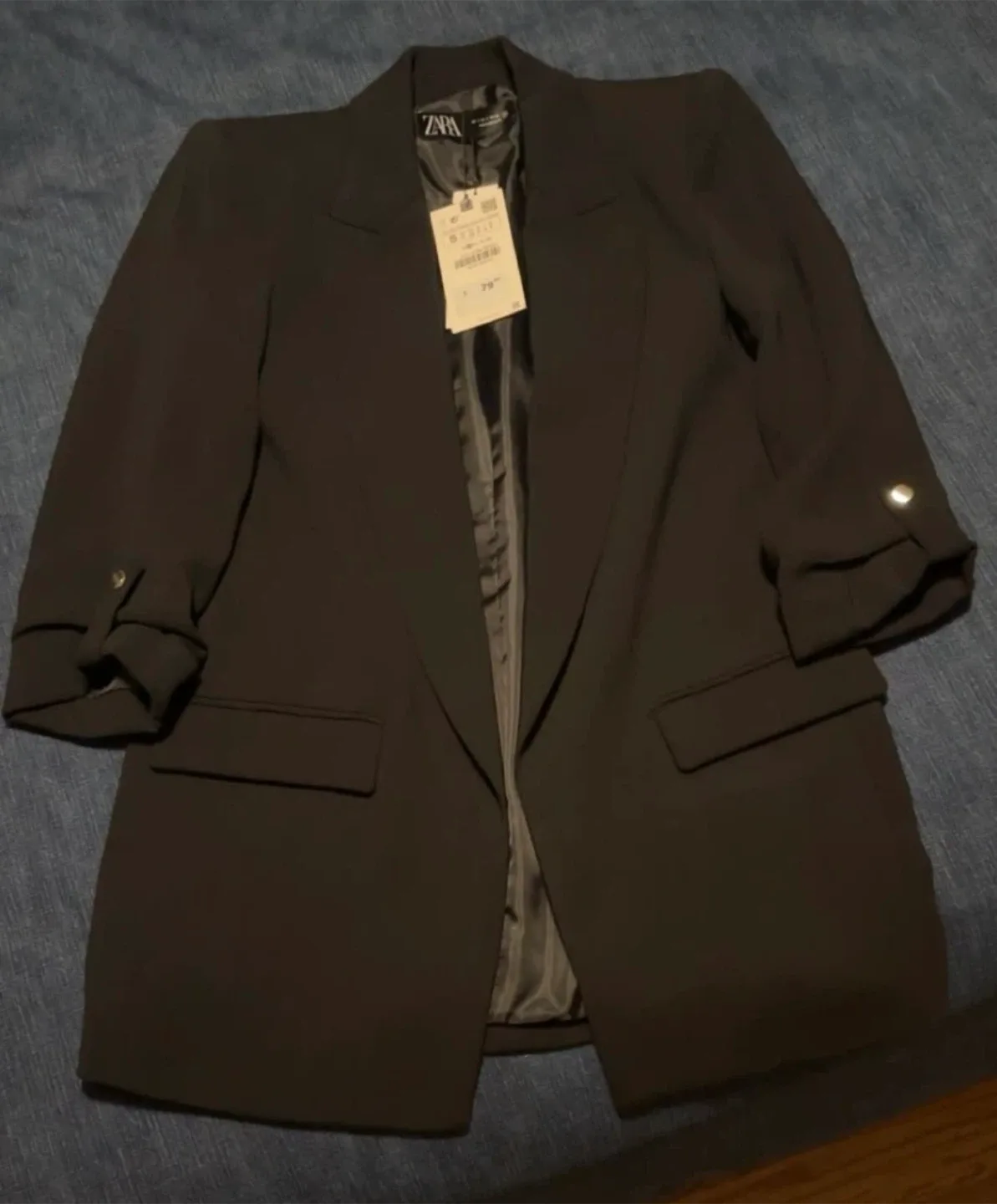Zara Black Blazer - Size Small
