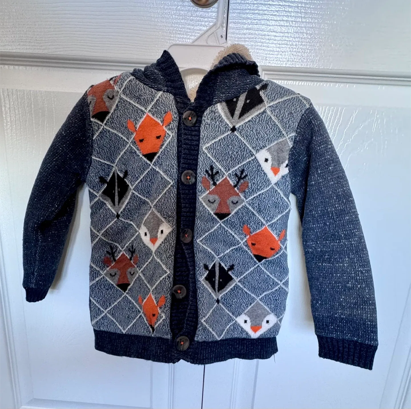 JWAAQ 24M Fleece Lined Cardigan
