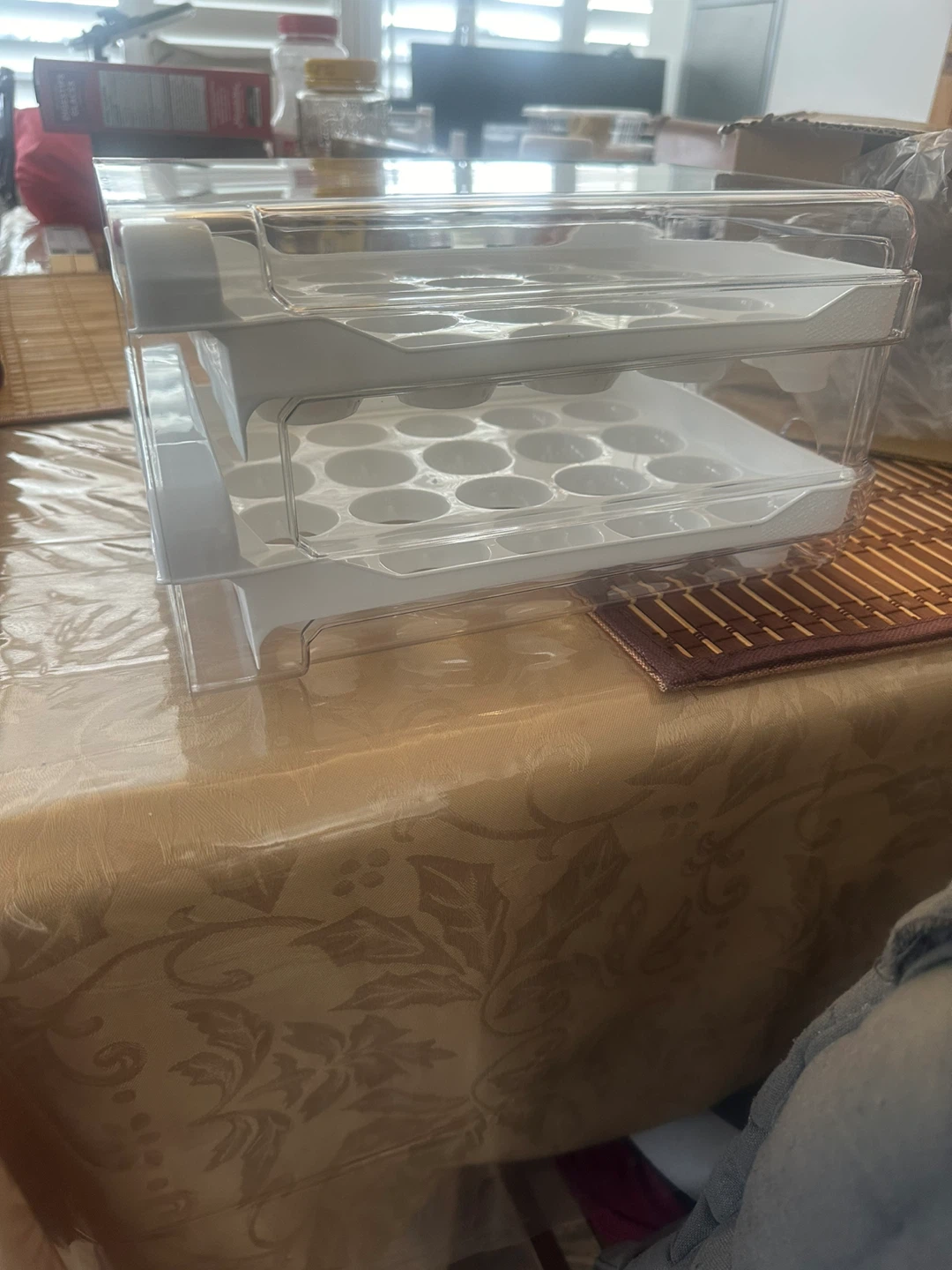 Egg Storage Container with top covered - photo 4